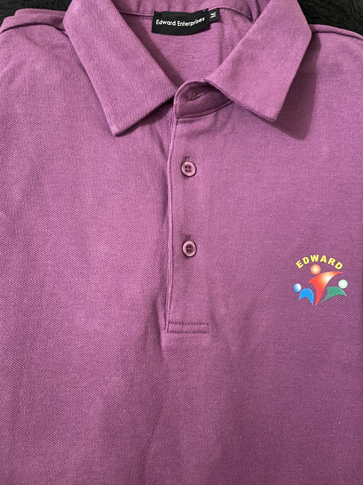 Pink polo shirt